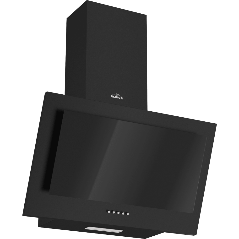 Вытяжка Elikor Коралл 60П-430-К3Д Black - КВ II М-430-60-569