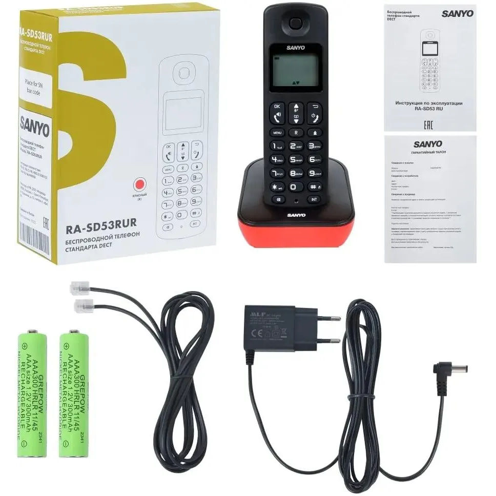 Радиотелефон SANYO RA-SD53RUR - фото 5