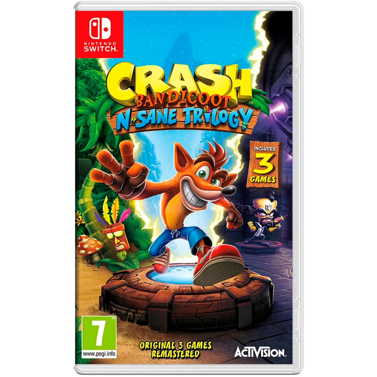 Игра Crash Bandicoot N. Sane Trilogy для Nintendo Switch