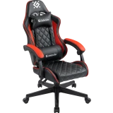 Игровое кресло Defender Majestic Black/Red (64478)
