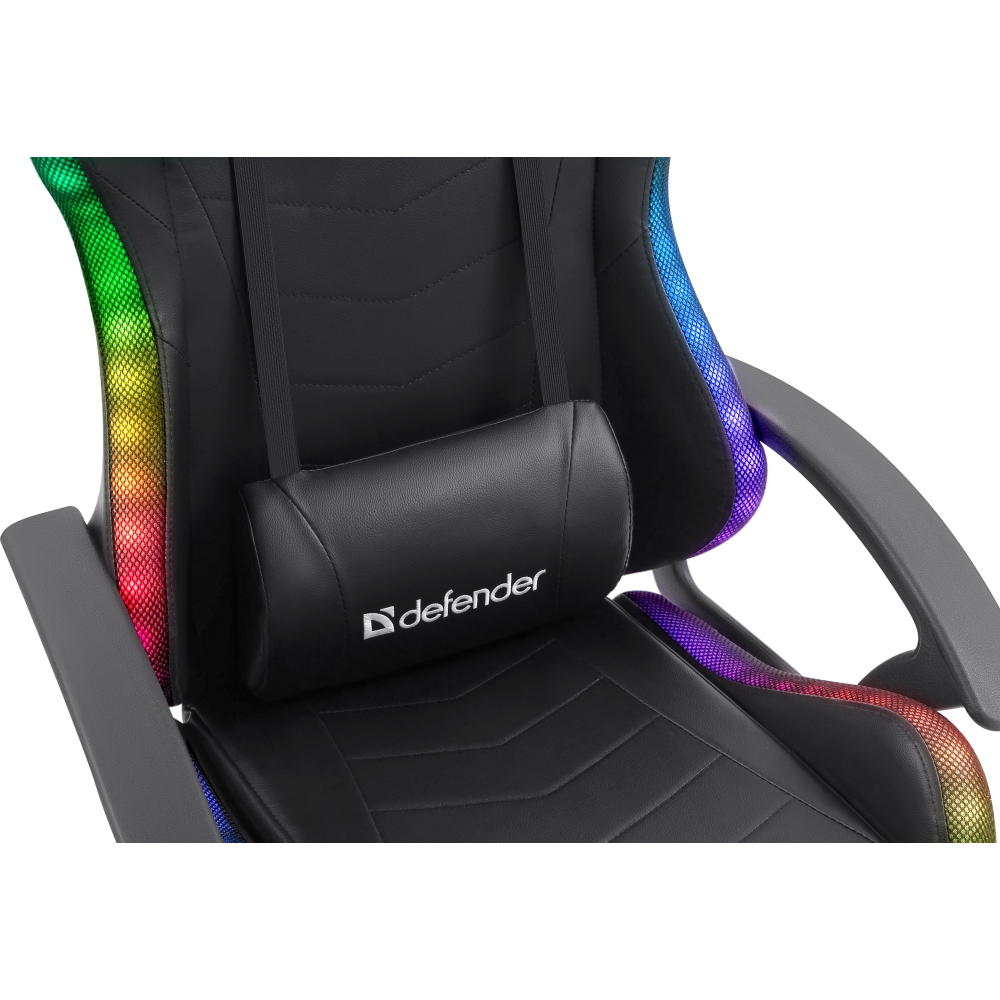 Игровое кресло Defender Factor X Black - 64045 - фото 8
