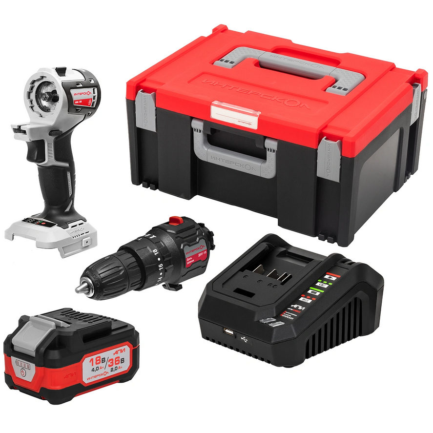 Шуруповёрт Интерскол МультиМАКС "Базовый Шуруповерт" - 755.4.5.40 - фото 2