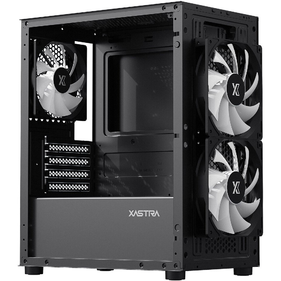 Корпус XASTRA A303M 3ARGB Black - A303M-2FC14A-1FC12A-D - фото 3