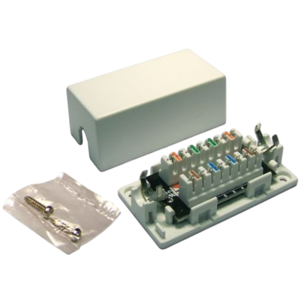 Проходной адаптер Lanmaster LAN-CNB-UTP5E