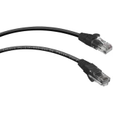 Патч-корд Cabeus PC-UTP-RJ45-Cat.5e-1.5m-BK, 1.5м
