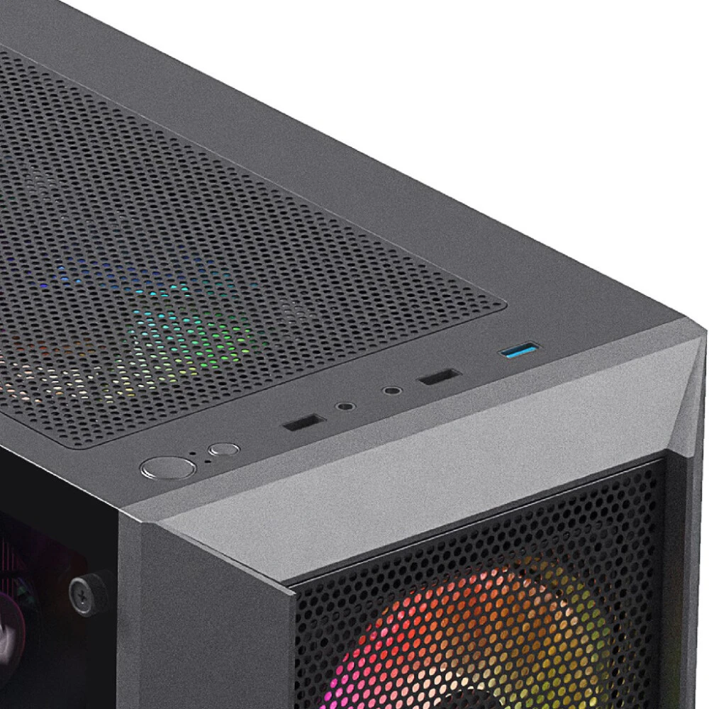 Корпус XASTRA A406 4ARGB Black - A406-4FC12A - фото 9