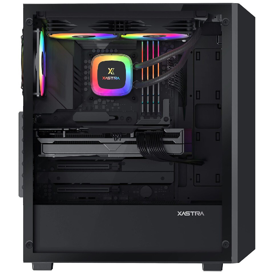 Корпус XASTRA A406 4ARGB Black - A406-4FC12A - фото 11