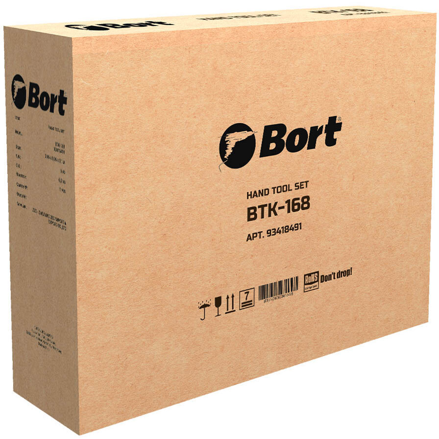Набор инструментов Bort BTK-168 - 93418491 - фото 14