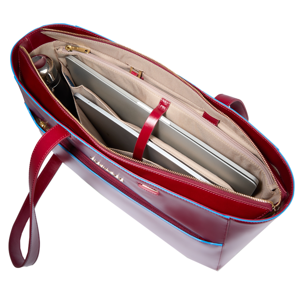 Сумка для ноутбука Piquadro Women's Laptop Bag for 15.6" Red (BD6680B2/R) - фото 5