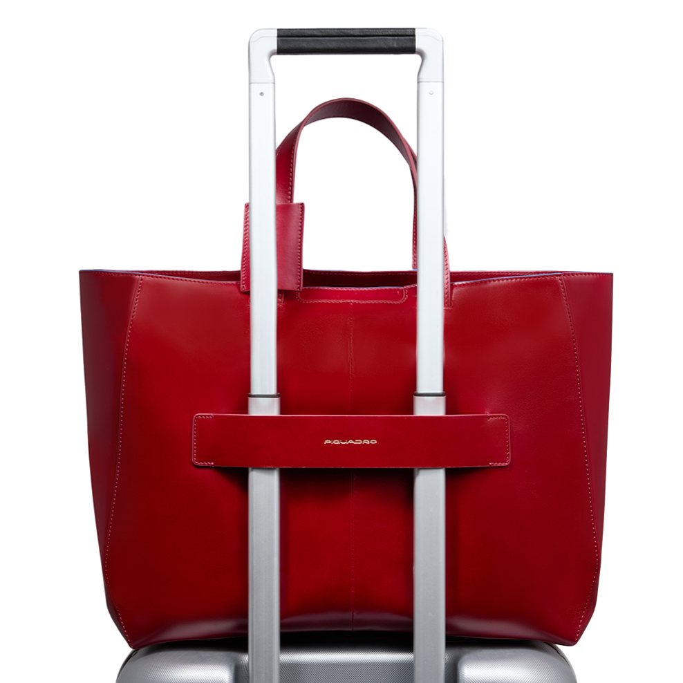 Сумка для ноутбука Piquadro Women's Laptop Bag for 15.6" Red (BD6680B2/R) - фото 7