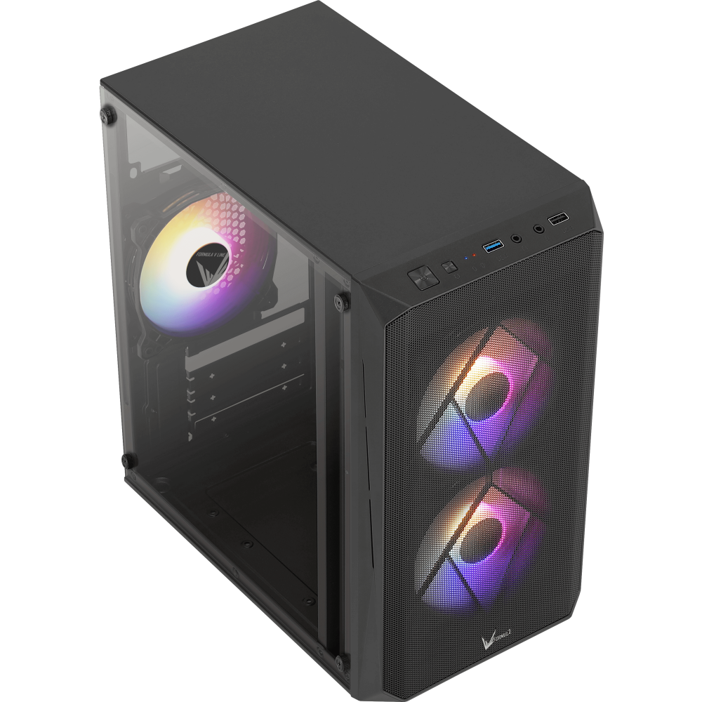 Корпус Formula CS-107 Plus Black - фото 2