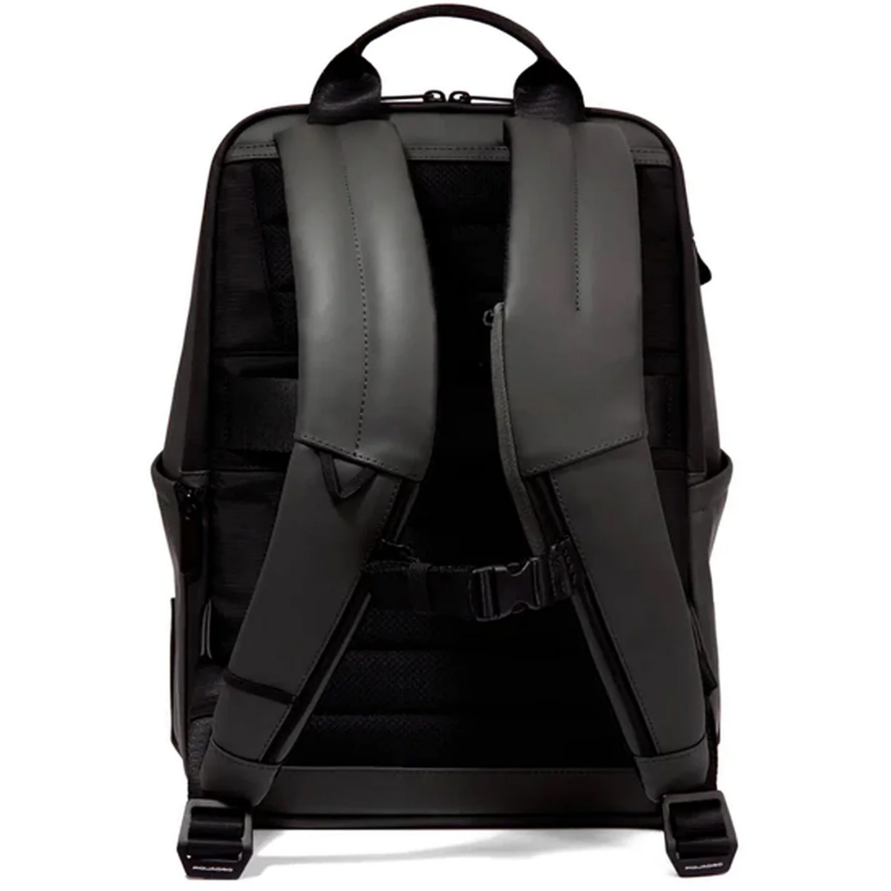 Рюкзак для ноутбука Piquadro Water Resistant Laptop 14" Backpack Black (CA6464C2OW) - CA6464C2OW/N - фото 3
