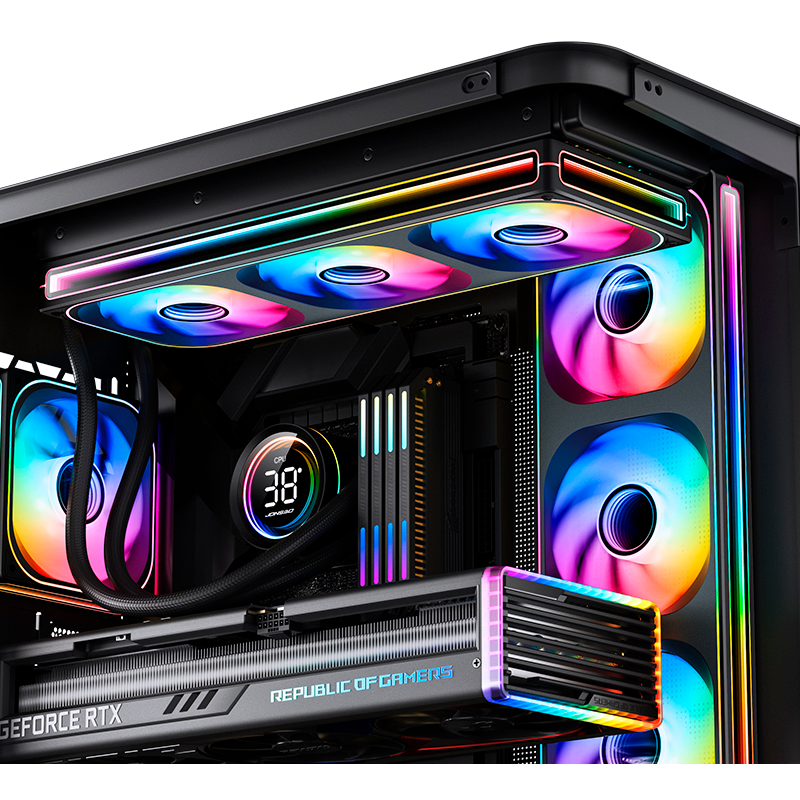 Вентилятор для корпуса Jonsbo ZB-120BR - фото 12