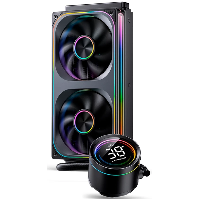 Система жидкостного охлаждения Jonsbo TH-240 ARGB Black - фото 2