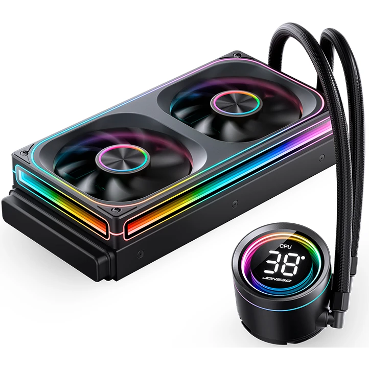 Система жидкостного охлаждения Jonsbo TH-240 ARGB Black - фото 3