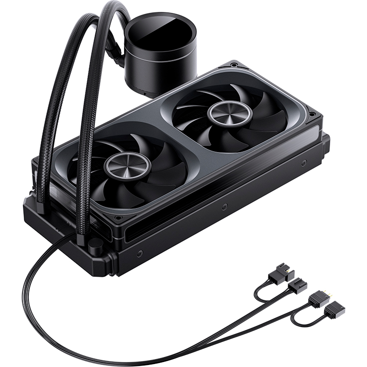 Система жидкостного охлаждения Jonsbo TH-240 ARGB Black - фото 13