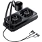 Система жидкостного охлаждения Jonsbo TH-240 ARGB Black - фото 13