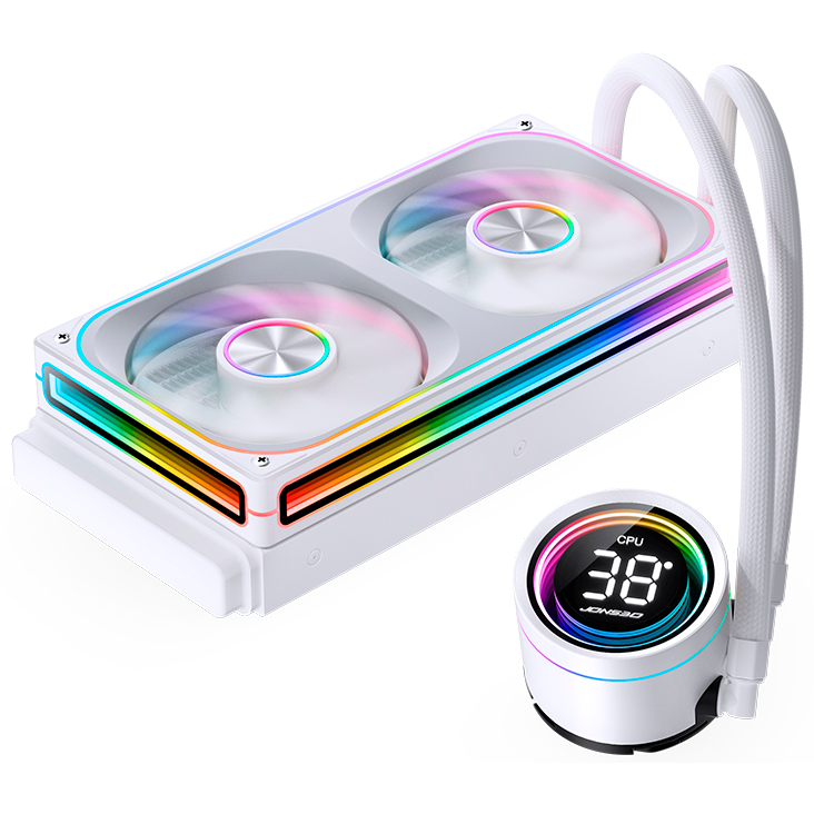 Система жидкостного охлаждения Jonsbo TH-240 White - фото 3