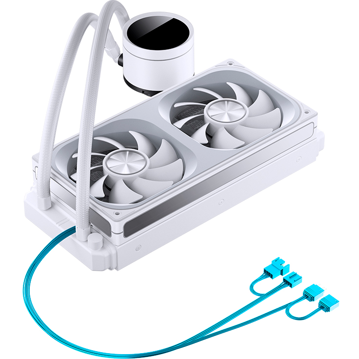 Система жидкостного охлаждения Jonsbo TH-240 White - фото 6
