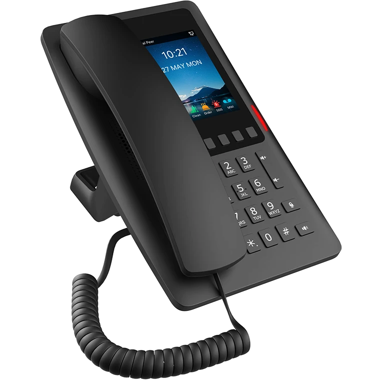 VoIP-телефон Fanvil (Linkvil) H6W Wi-Fi IP Phone Black - фото 2