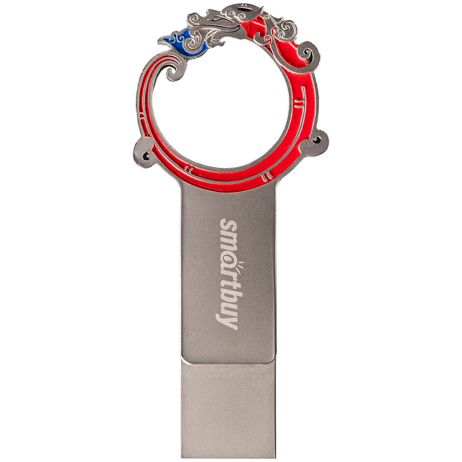 USB Flash накопитель 128Gb SmartBuy Metal Snake (SB128GB3MSN) - фото 4