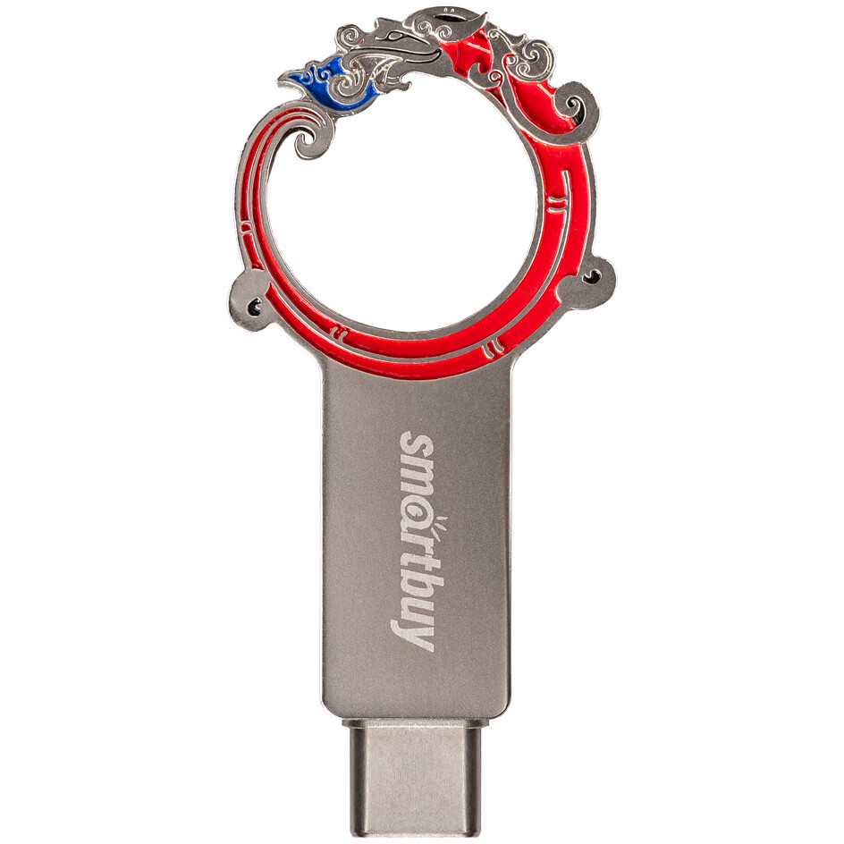 USB Flash накопитель 32Gb SmartBuy Metal Snake (SB32GB3MSN) - фото 3