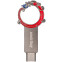 USB Flash накопитель 64Gb SmartBuy Metal Snake (SB64GB3MSN) - фото 4