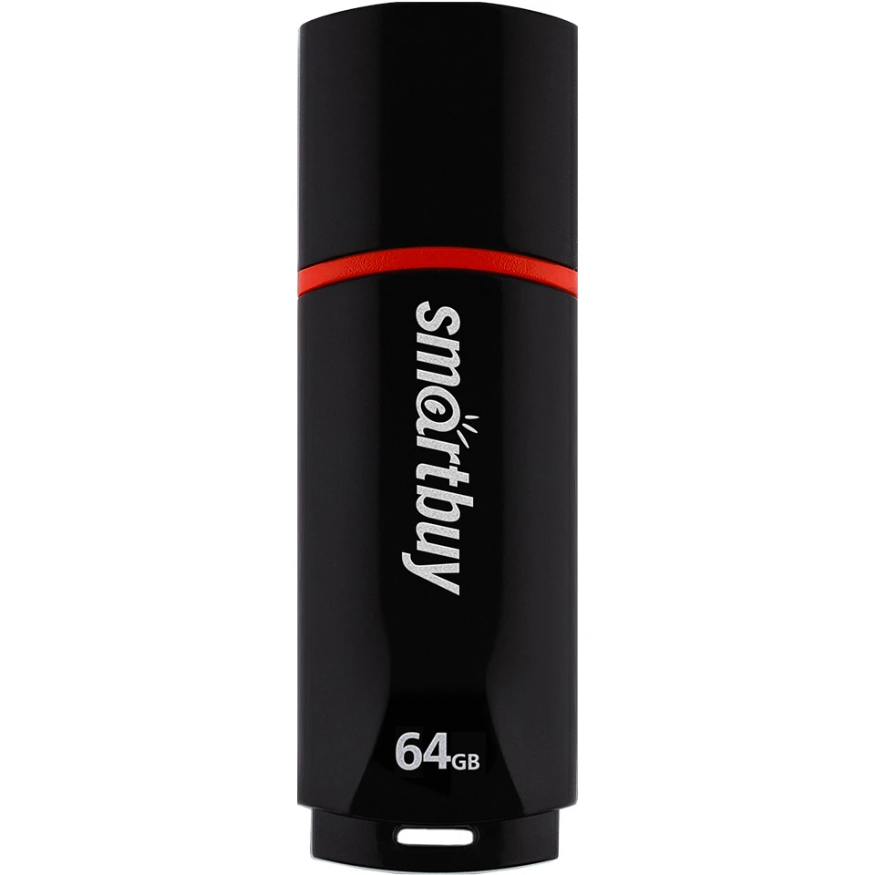 USB Flash накопитель 64Gb SmartBuy Crown Black - SB64GBCRWKSN - фото 2