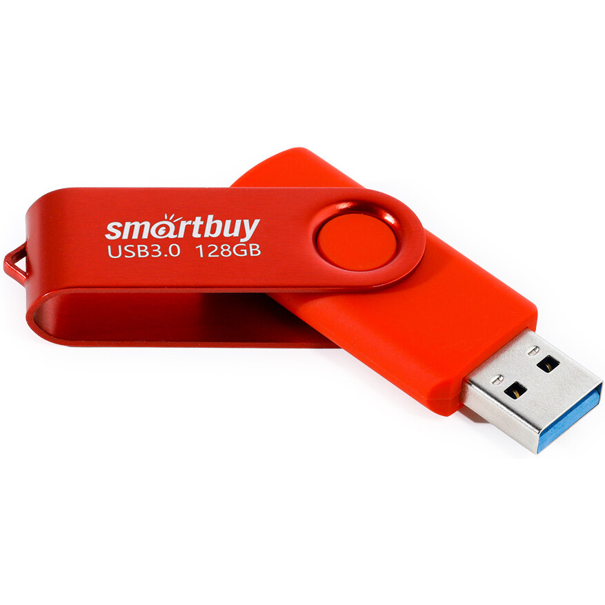 USB Flash накопитель 128GB SmartBuy Twist Red