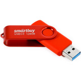 USB Flash накопитель 128Gb SmartBuy Twist Red (SB128GBTWRSN)