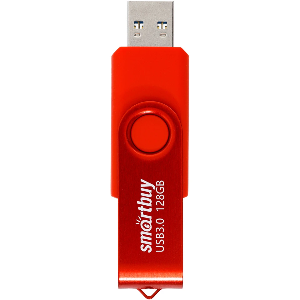 USB Flash накопитель 128Gb SmartBuy Twist Red - SB128GBTWRSN - фото 2