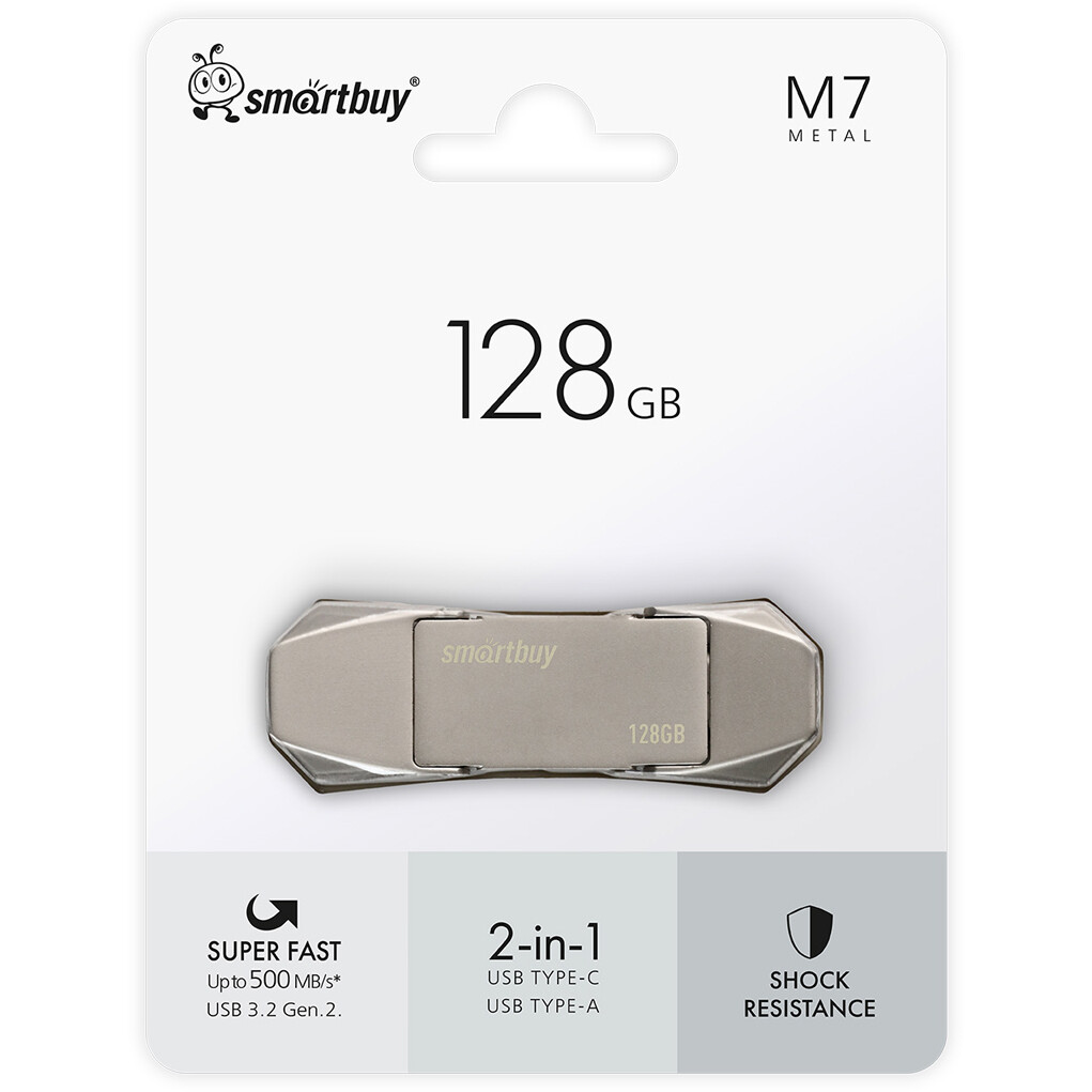 USB Flash накопитель 128GB SmartBuy M7 (SB128GBM7)