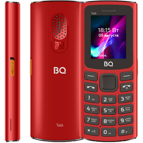 Телефон BQ 1862 Talk Red - 86191553
