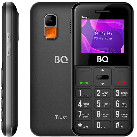 Телефон BQ 1866 Trust Black - 86201092