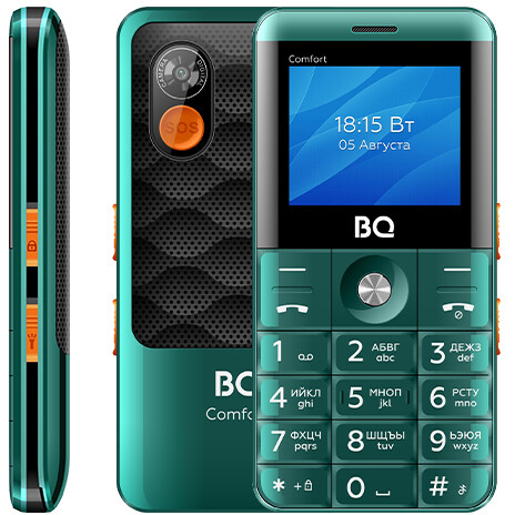 Телефон BQ 2006 Comfort Green/Black - 86194837