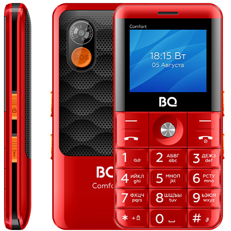 Телефон BQ 2006 Comfort Red/Black - 86194836