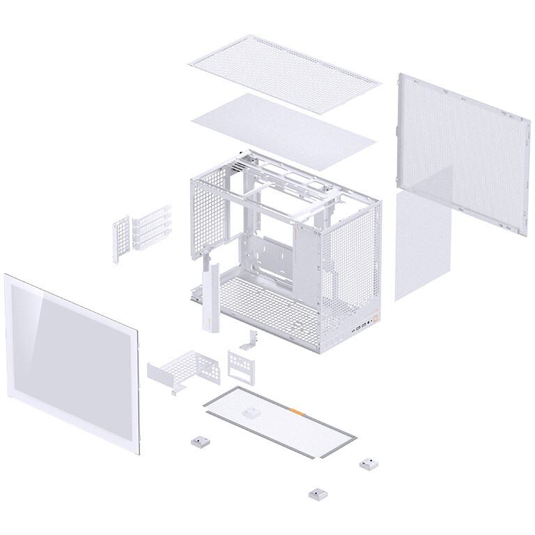 Корпус Jonsbo D32 Pro White - D32 PRO WHITE - фото 10