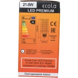 Светодиодная лампочка ECOLA Corn Premium Z7NV21ELC (21 Вт, E27)