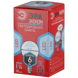 Светодиодная лампочка ЭРА RED LINE ECO LED P45-6W-840-E14 (6 Вт, E14) (Б0019077)