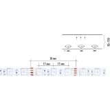 Светодиодная лента SmartBuy SBL-IP20-14-4-RGB-DBL