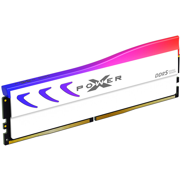 Оперативная память 16Gb DDR5 6000MHz Silicon Power XPower Storm RGB White (SP016GXLWU60CFSL) - фото 2