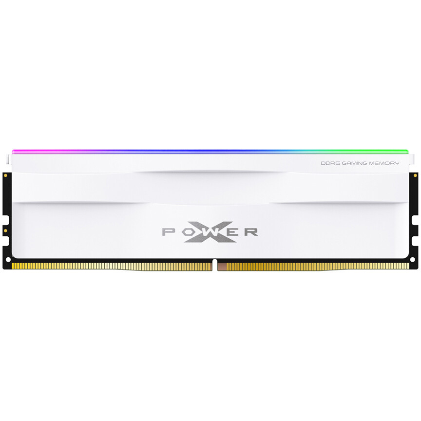 Оперативная память 32Gb DDR5 6000MHz Silicon Power XPower Zenith RGB White (SP032GXLWU60CFDH) (2x16Gb KIT) - фото 2
