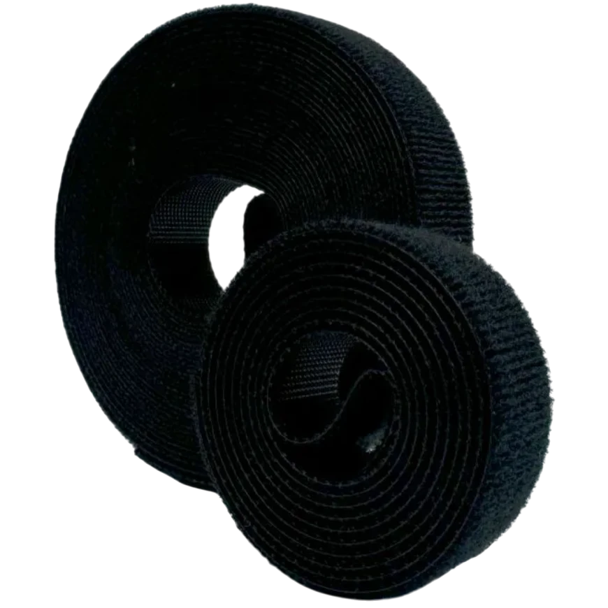 Лента-липучка Filum FL-CTR-10-1-BK, 1м