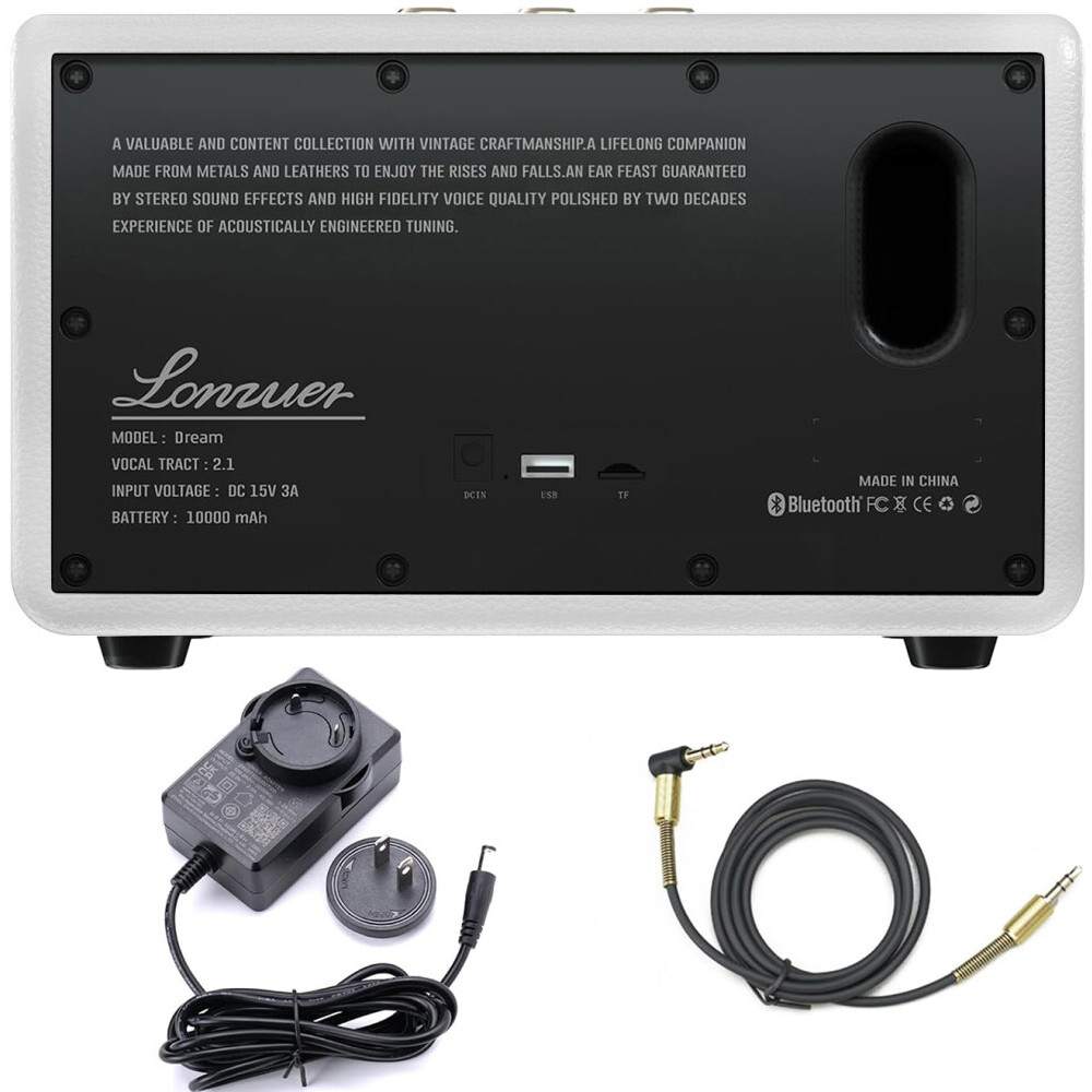 Портативная акустика BukaTech Lonzuer Dream White - 41000019633 - фото 3