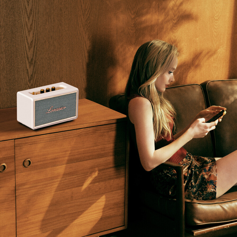 Портативная акустика BukaTech Lonzuer Dream White - 41000019633 - фото 4