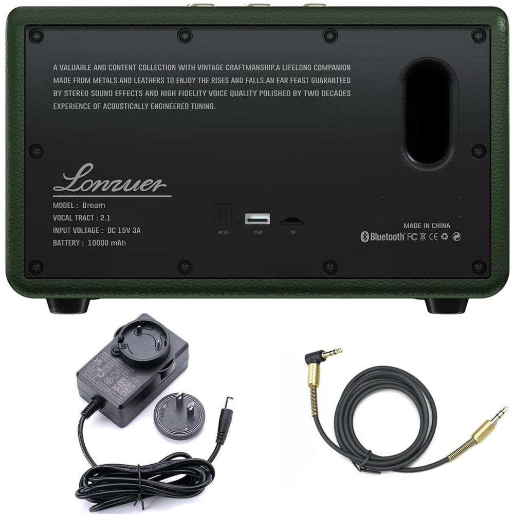 Портативная акустика BukaTech Lonzuer Dream Green - 41000019632 - фото 3