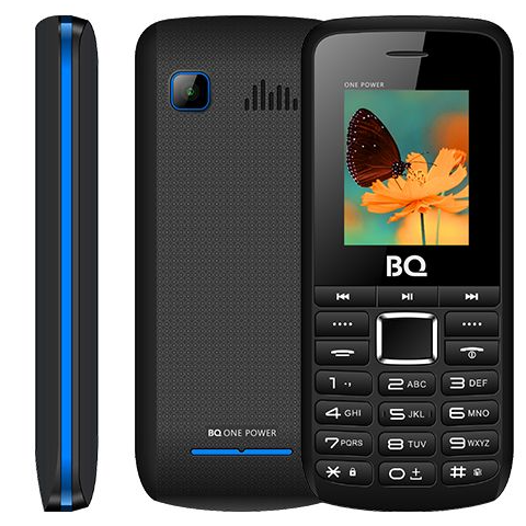 Телефон BQ 1846 One Power Black/Blue - BQ-1846