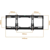 Кронштейн BURO MT1 Black (BM-EMVA74T035BK)