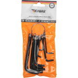 Набор шестигранных ключей KRANZ KR-12-5203