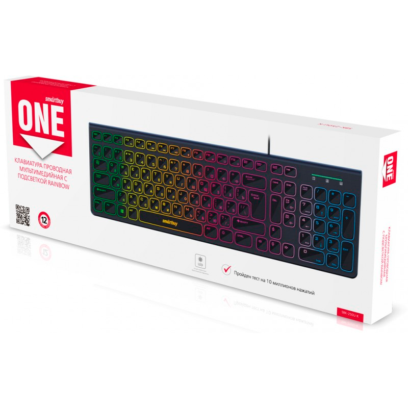 Клавиатура SmartBuy ONE 250 USB Black - SBK-250U-K - фото 3